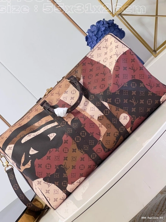 Aaa replica ru 55 BANDOULIERE VUITTON LOUIS KEEPALL 0815